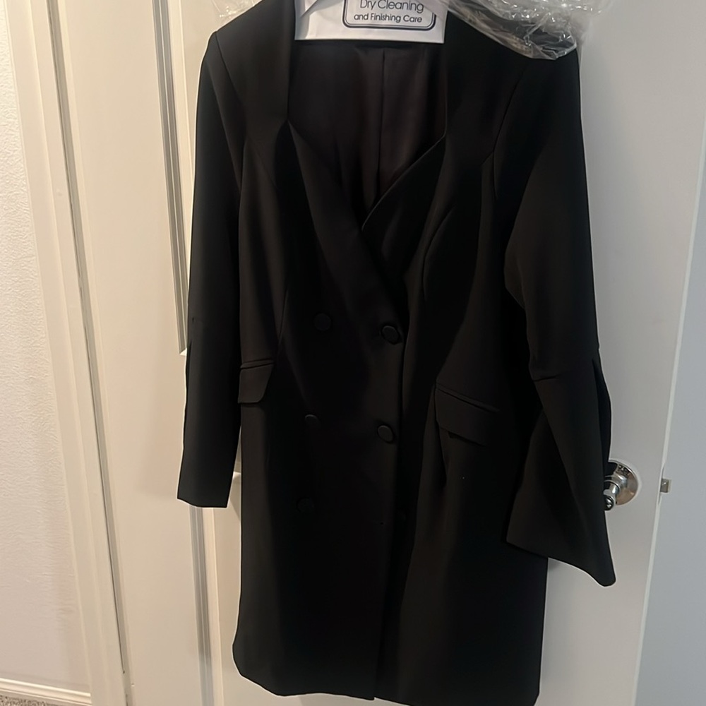 City Chic Kallie Dress Black - Picture 2 of 4